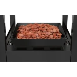 Gaskamin Ridera 6,5 KW Mit Panoramaglas Und Lava-Deko-Steinen -Startseite Umfassend 048126602964 CU01 090720 L