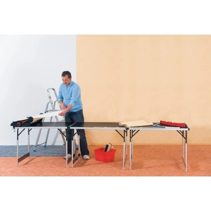 LUX Multifunktionstisch Aluminium 3-teilig 2 LUX Multifunktionstisch Aluminium 3-teilig – Bild 2