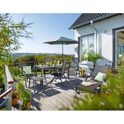 Sonnenliege Pacora Aus Textilen Anthrazit XL 4 Sonnenliege Pacora Aus Textilen Anthrazit XL – Bild 4