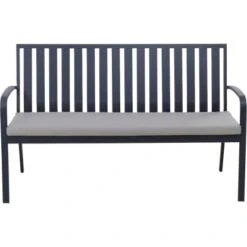 Gardamo 2er Bank Peros Inkl. Kissen Anthrazit -Startseite Umfassend 243756 1346 S 6