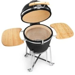 Buschbeck Keramik-Ofen Kamado Schwarz -Startseite Umfassend 294942 4224 5