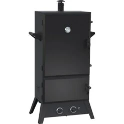 Startseite Umfassend 13 El Fuego Gas-Smoker Portland XXL 2 Brenner Schwarz