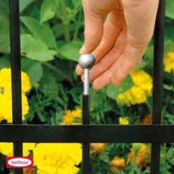 Bellissa Rabattenzaun Flex -Startseite Umfassend 372370 3001 92875 3