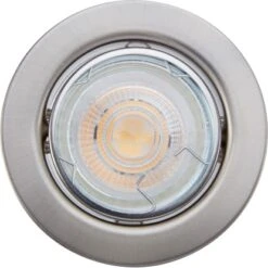 LED-Einbauleuchte 86R Metall Nickelfarben 3er-Set -Startseite Umfassend 4007871191635 30