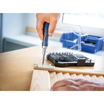 LUX Schraubendreher Und Bit-Set 106-teilig 2 LUX Schraubendreher Und Bit-Set 106-teilig – Bild 2