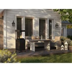 Gaskamin Ridera 6,5 KW Mit Panoramaglas Und Lava-Deko-Steinen -Startseite Umfassend 4048126602964 AB03 190820