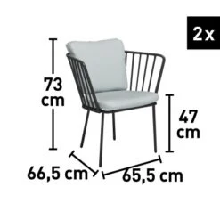 Balkonset Boonara Anthrazit 3-teilig 12 Balkonset Boonara Anthrazit 3-teilig -Startseite Umfassend 4048126607075 VM01 160920