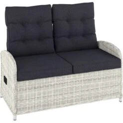 Lounge-Set Kalgan 6-teilig Wicker Eisgrau (B-Ware) -Startseite Umfassend 4048126625642 30