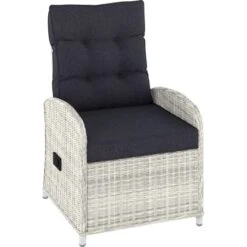 Lounge-Set Kalgan 6-teilig Wicker Eisgrau (B-Ware) -Startseite Umfassend 4048126625642 60