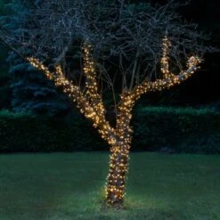 Amare LED-Lichterkette Galaxie 400 LEDs Mit Fernbedienung 6,7 M Warmweiß -Startseite Umfassend 4251083906468 4655 07