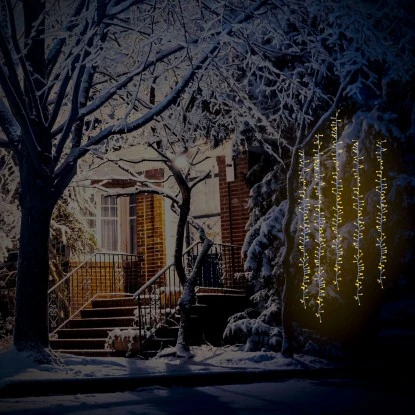 Amare LED-Clusterlichterkette Lichtervorhang Weiß 3 Amare LED-Clusterlichterkette Lichtervorhang Weiß – Bild 3