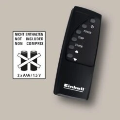 Einhell Konvektor GCH 2000 Schwarz -Startseite Umfassend 453086 2171 09