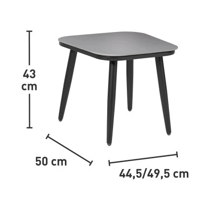 Balkonmöbel-Set Aliceville 3-teilig Polyrattan Grün-Grau 15 Balkonmöbel-Set Aliceville 3-teilig Polyrattan Grün-Grau – Bild 15