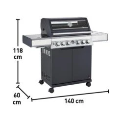 Jamestown 4-Brenner Gasgrill Knox -Startseite Umfassend 5248067 VM01 221220