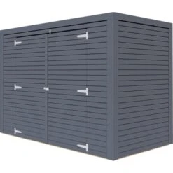 Bertilo Gartenschrank Box Bike 103 Cm X 207 Cm Anthrazit FSC® -Startseite Umfassend 742686005288 11021300 S 05