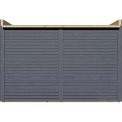 Bertilo Gartenschrank Box Bike 103 Cm X 207 Cm Anthrazit FSC® -Startseite Umfassend 742686005288 11021300 S 08