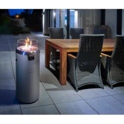 Buschbeck Terassenheizer Loungefeuer Faro Grau 7,5 KW -Startseite Umfassend 870668 4224 7