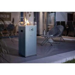 Buschbeck Terassenheizer Loungefeuer Malta Grau 7,5 KW -Startseite Umfassend 870675 4224 14