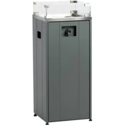 Buschbeck Terassenheizer Loungefeuer Malta Grau 7,5 KW -Startseite Umfassend 870675 4224 4