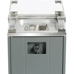 Buschbeck Terassenheizer Loungefeuer Malta Grau 7,5 KW -Startseite Umfassend 870675 4224 7