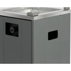 Buschbeck Terassenheizer Loungefeuer Malta Grau 7,5 KW -Startseite Umfassend 870675 4224 8