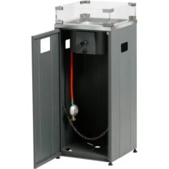 Buschbeck Terassenheizer Loungefeuer Malta Grau 7,5 KW -Startseite Umfassend 870675 4224 9