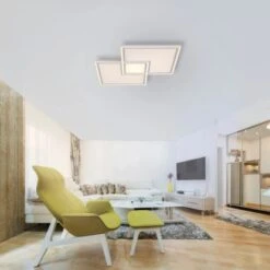 LED-Deckenleuchte Edging Weiß 67,7 X 67,7 Cm CCT 2700 K - 5000 K -Startseite Umfassend 872993 2426 03