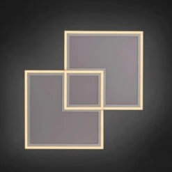 LED-Deckenleuchte Edging Weiß 67,7 X 67,7 Cm CCT 2700 K - 5000 K -Startseite Umfassend 872993 2426 09