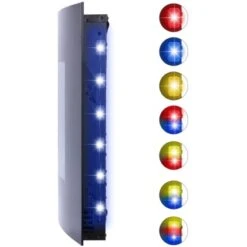 El Fuego Elektrokamin Davos (Zürich 2.0) Schwarz LED-Beleuchtung Dimmbar 2 KW -Startseite Umfassend 8 2240 AY6191 Detailfoto 6