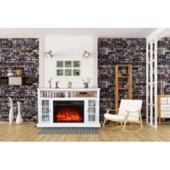 El Fuego Elektrokamin Umea 900/1000 W Regelbar Mit Fernbedienung -Startseite Umfassend 927216 2240 633 08