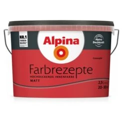 Alpina Farbrezepte Granatapfel Matt 2,5 L